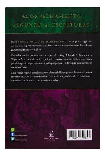 Introdução ao Aconselhamento Bíblico |  John MacArthur & Wayne A. Mack