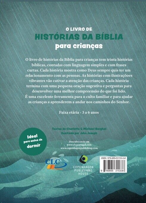 Livro de Histórias da Bíblia para Crianças | Charlotte Berghof & Michael Berghof