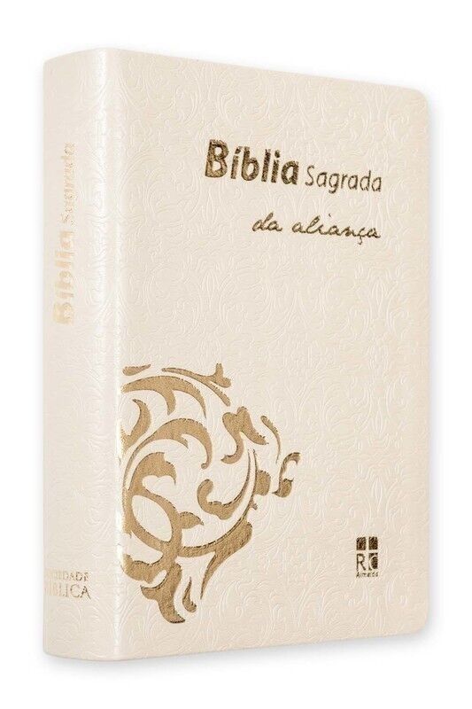 Bíblia Sagrada | Cerimónia | ARC | Letra Grande | Branco
