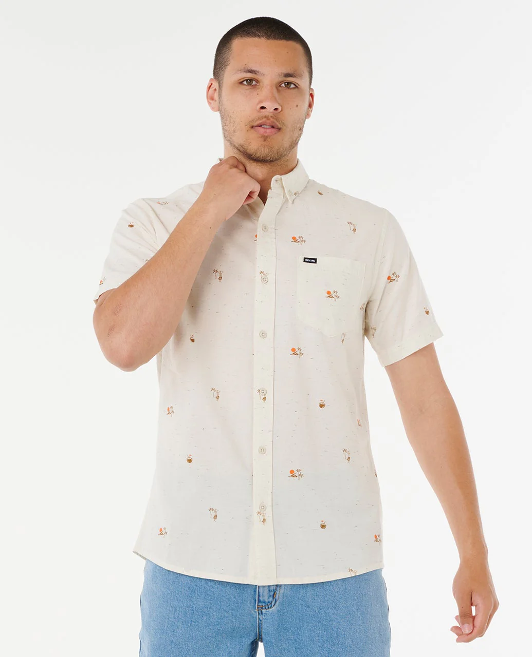 CAMISA RIP CURL (M) STREAMLINE EMBROID