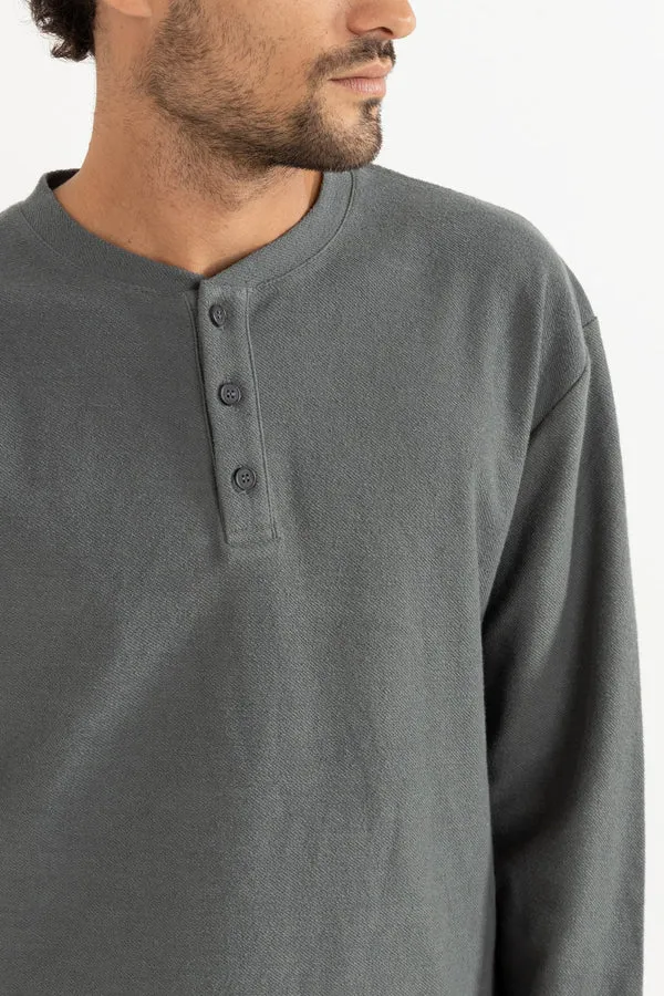 LONGSLEEVE RHYTHM (M) VINTAGE TERRY