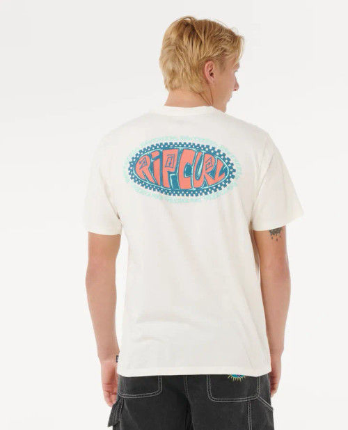 T-SHIRT RIP CURL (M) RAW ENERGY DE OVAL
