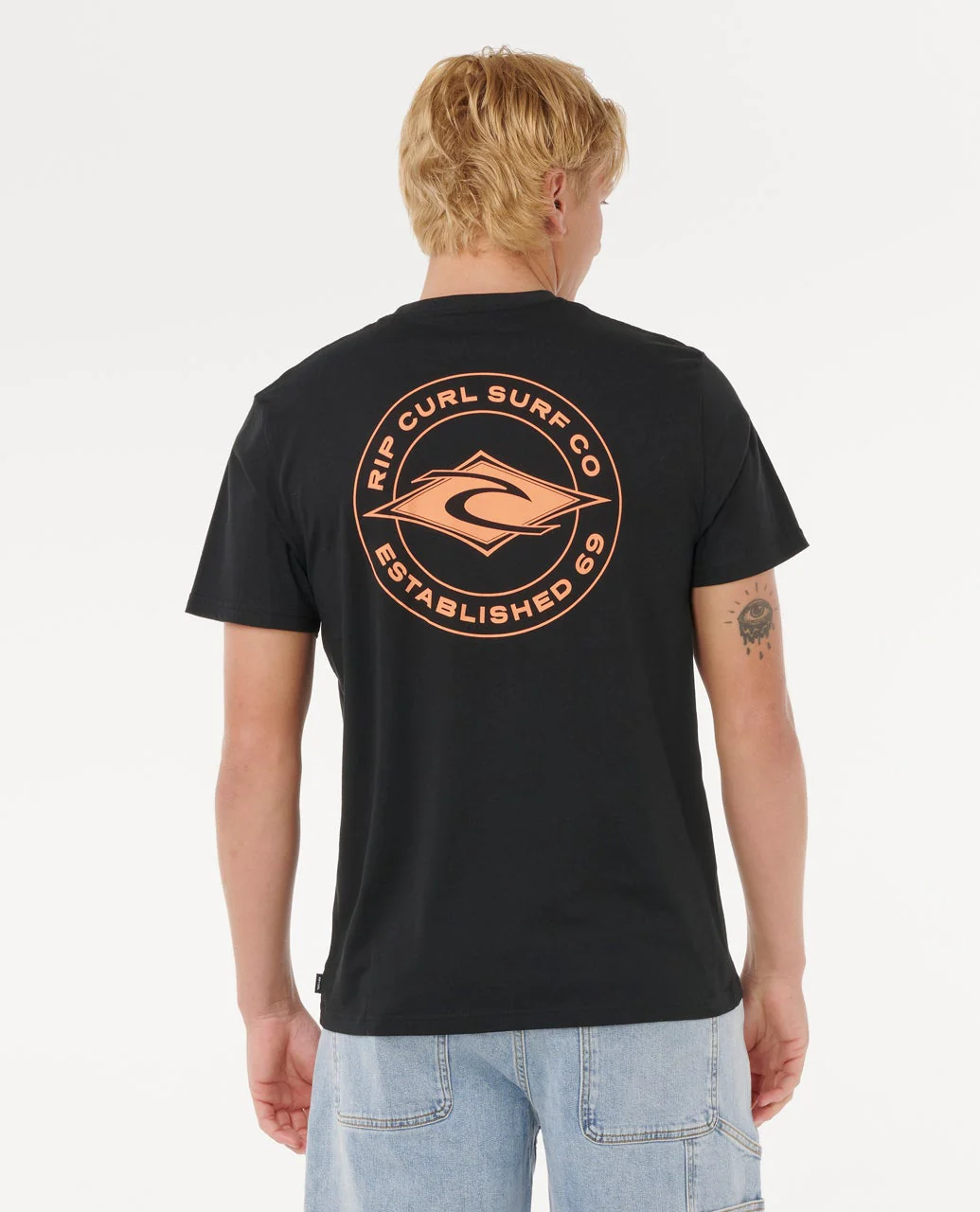 T-SHIRT RIP CURL (M) STAPLE 