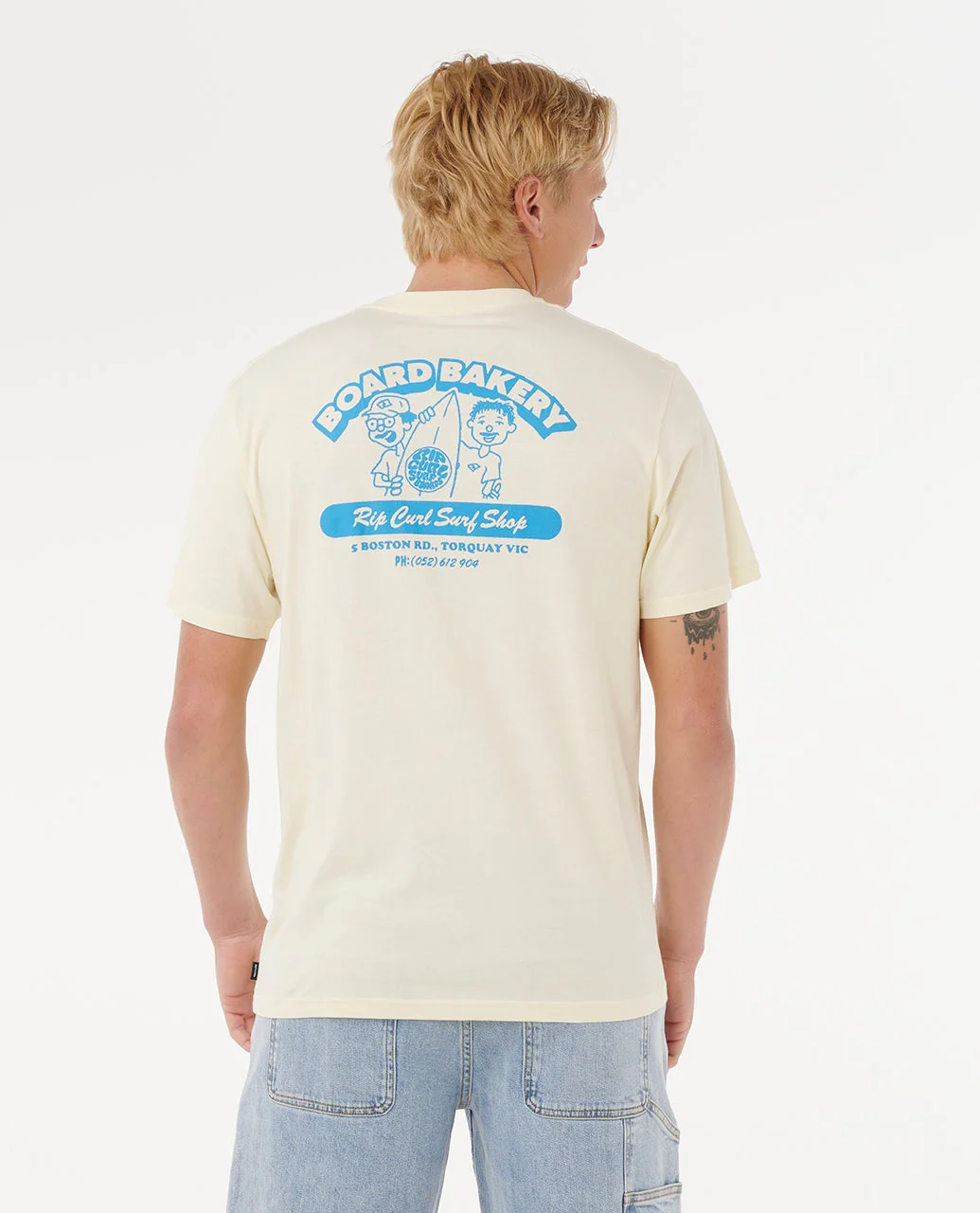 T-SHIRT RIP CURL (M) BOARD BAKERY