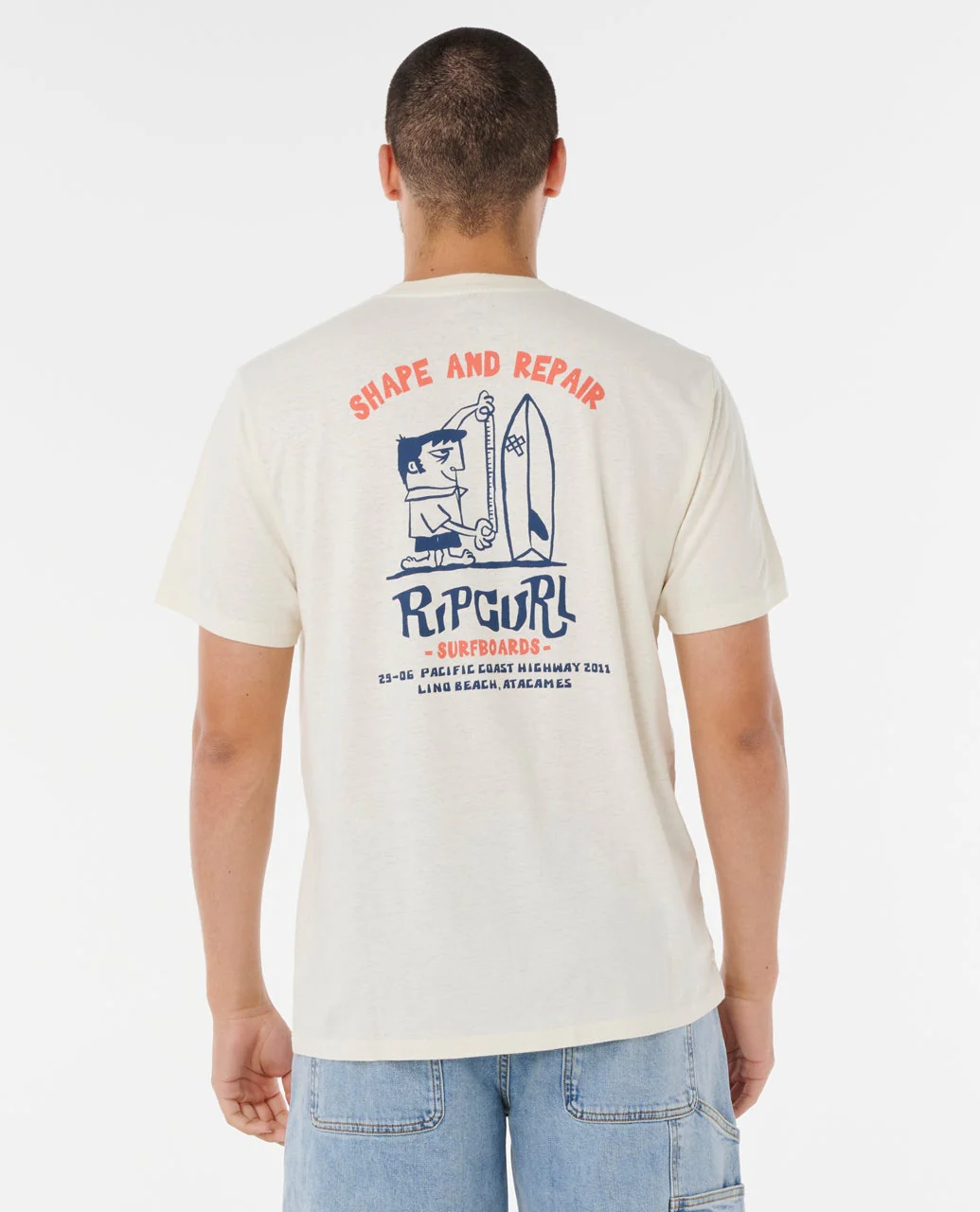 T-SHIRT RIP CURL (M) SHAPER ADDRESS