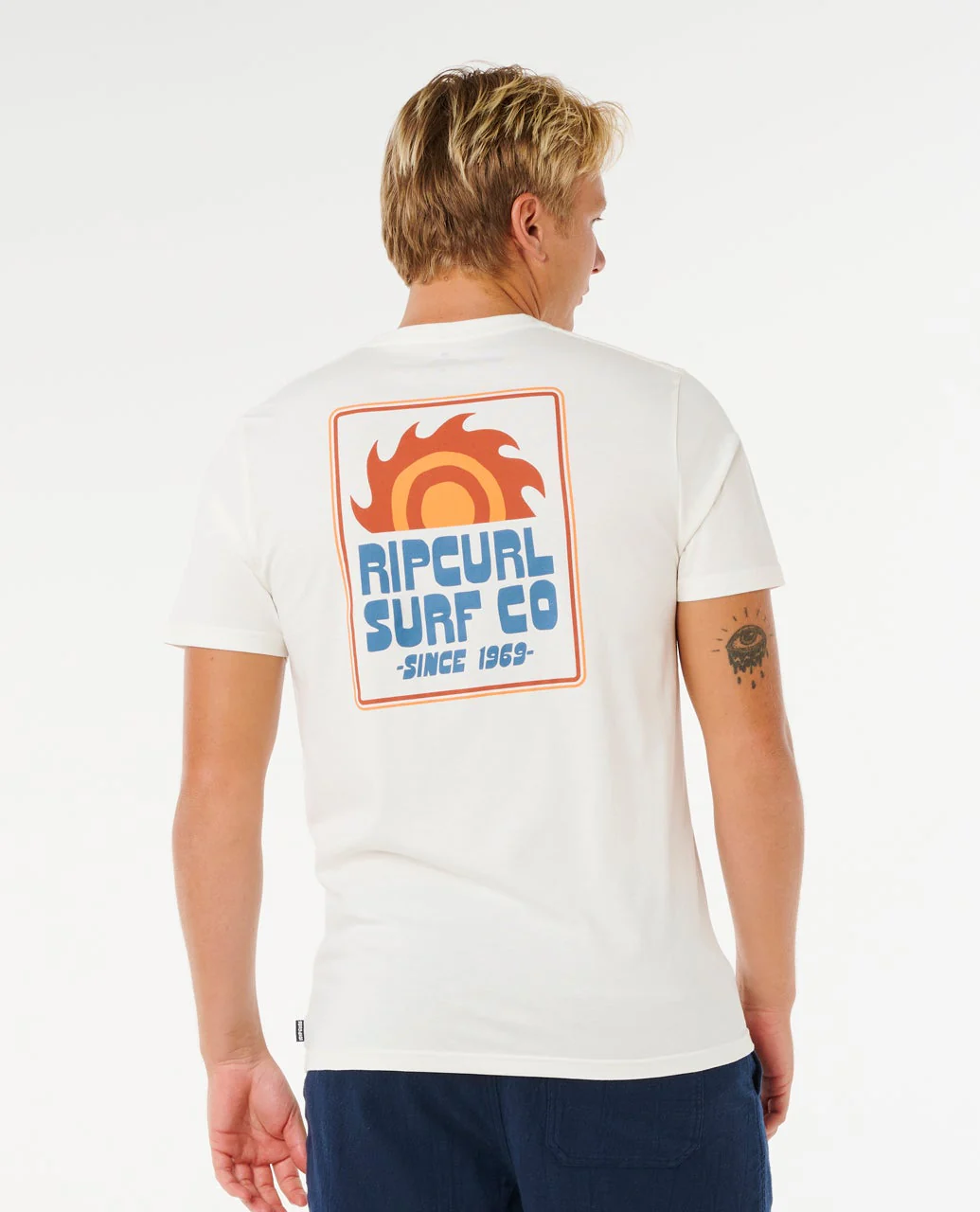 T-SHIRT RIP CURL (M) PACIFIC RINSE SUNRISE