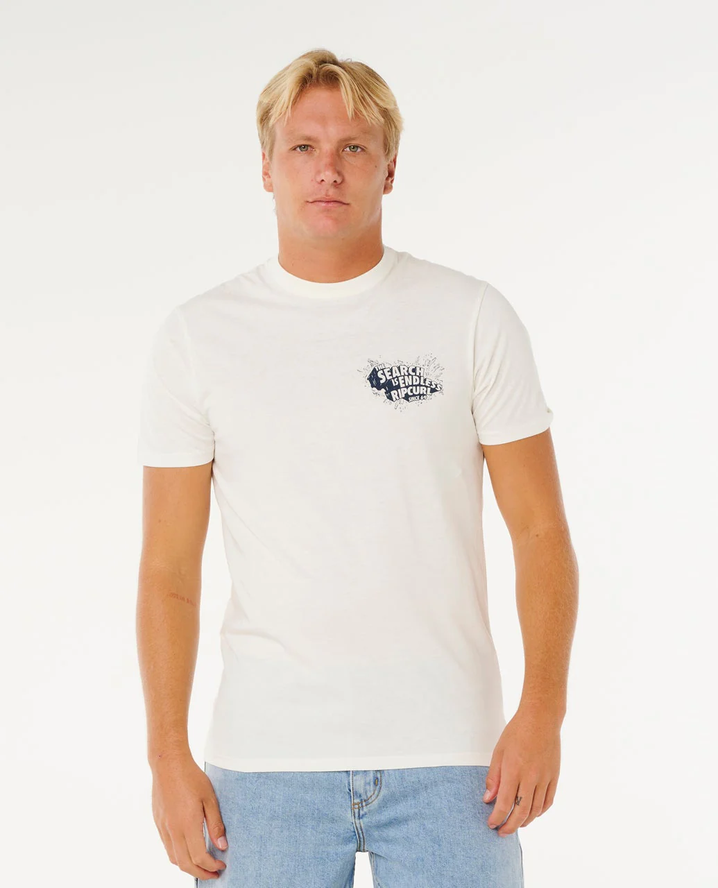 T-SHIRT RIP CURL (M) KEEP ON TRUCKING