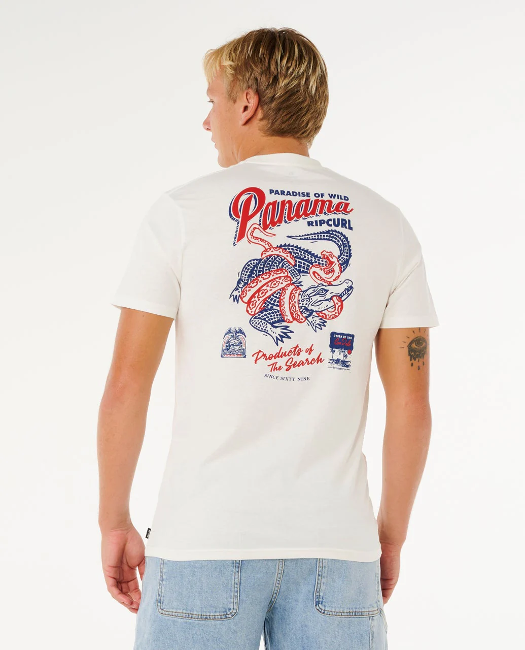 T-SHIRT RIP CURL (M) DESTI ANIMALS