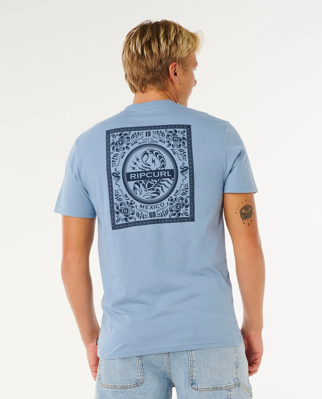 T-SHIRT RIP CURL (M) DESTI ANIMALS