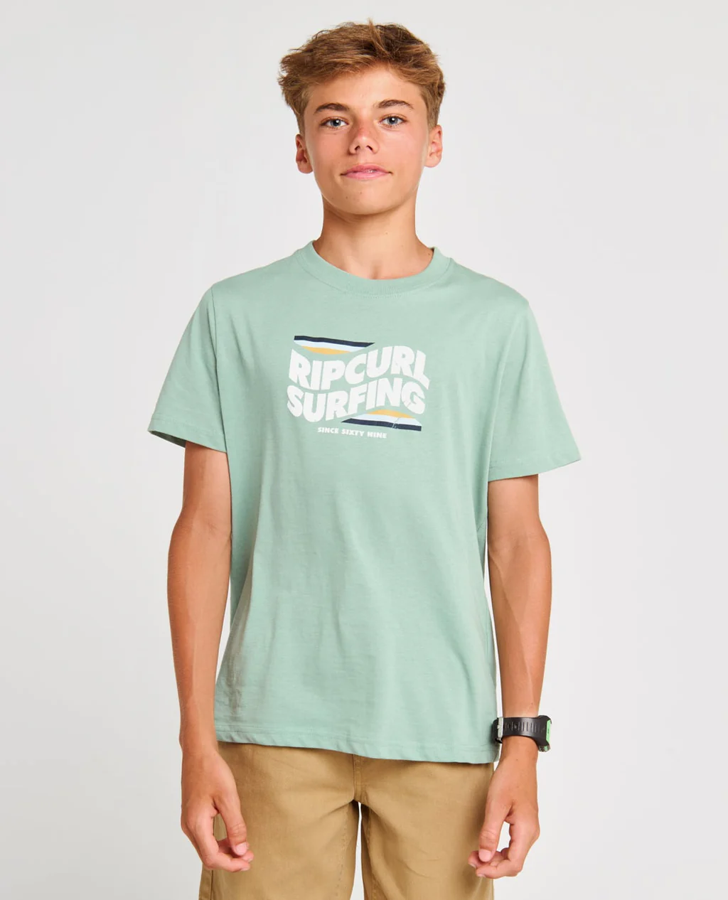 T-SHIRT RIP CURL (B) BIG LOGO
