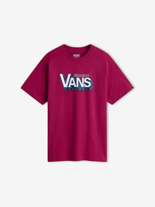 T-SHIRT VANS (B) CHECKER DROP