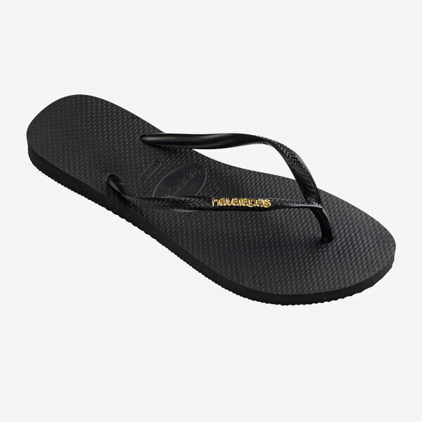 HAVAIANAS SLIM LOGO METALLIC