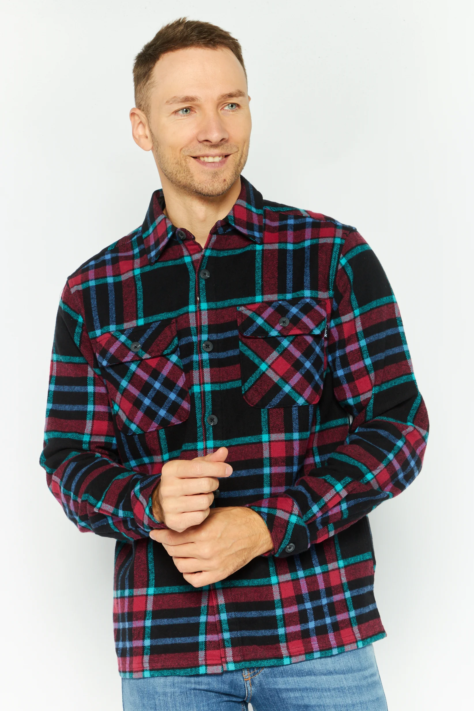 CAMISA HURLEY (M) SANTA CRUZ SHORELINE