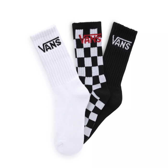 MEIAS VANS CLASSIC CREW YOUTH (PACK 3)