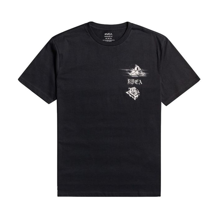 T-SHIRT RVCA (M) TIGER BEACH