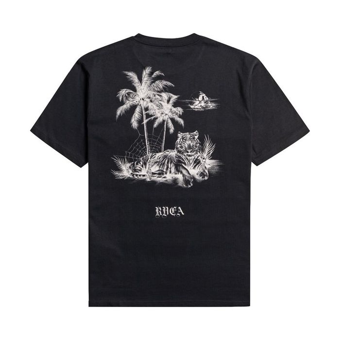 T-SHIRT RVCA (M) TIGER BEACH