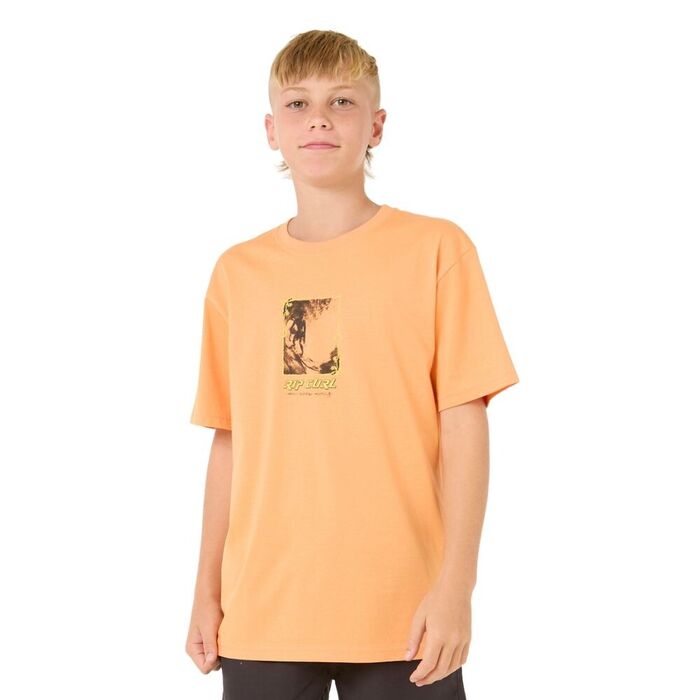 T-SHIRT RIP CURL (B) RAW ENERGY FRAME