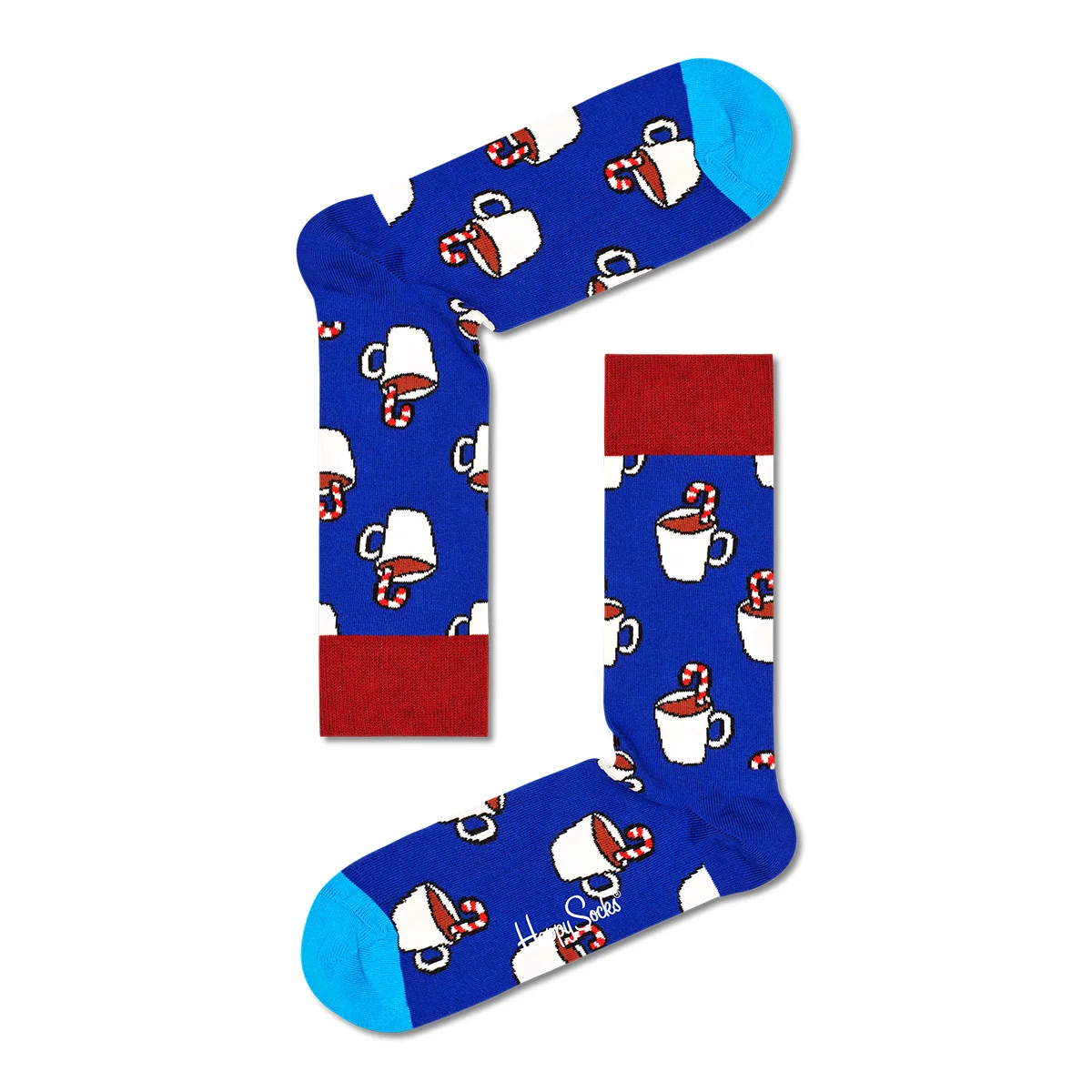 HAPPY SOCKS CANDY CANE COCOA