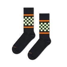 HAPPY SOCKS KIDS CHECKED STRIPE