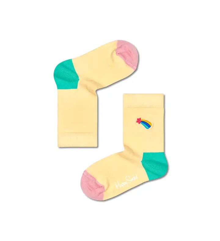 HAPPY SOCKS KIDS EMBROIDERY SHOOTING STAR