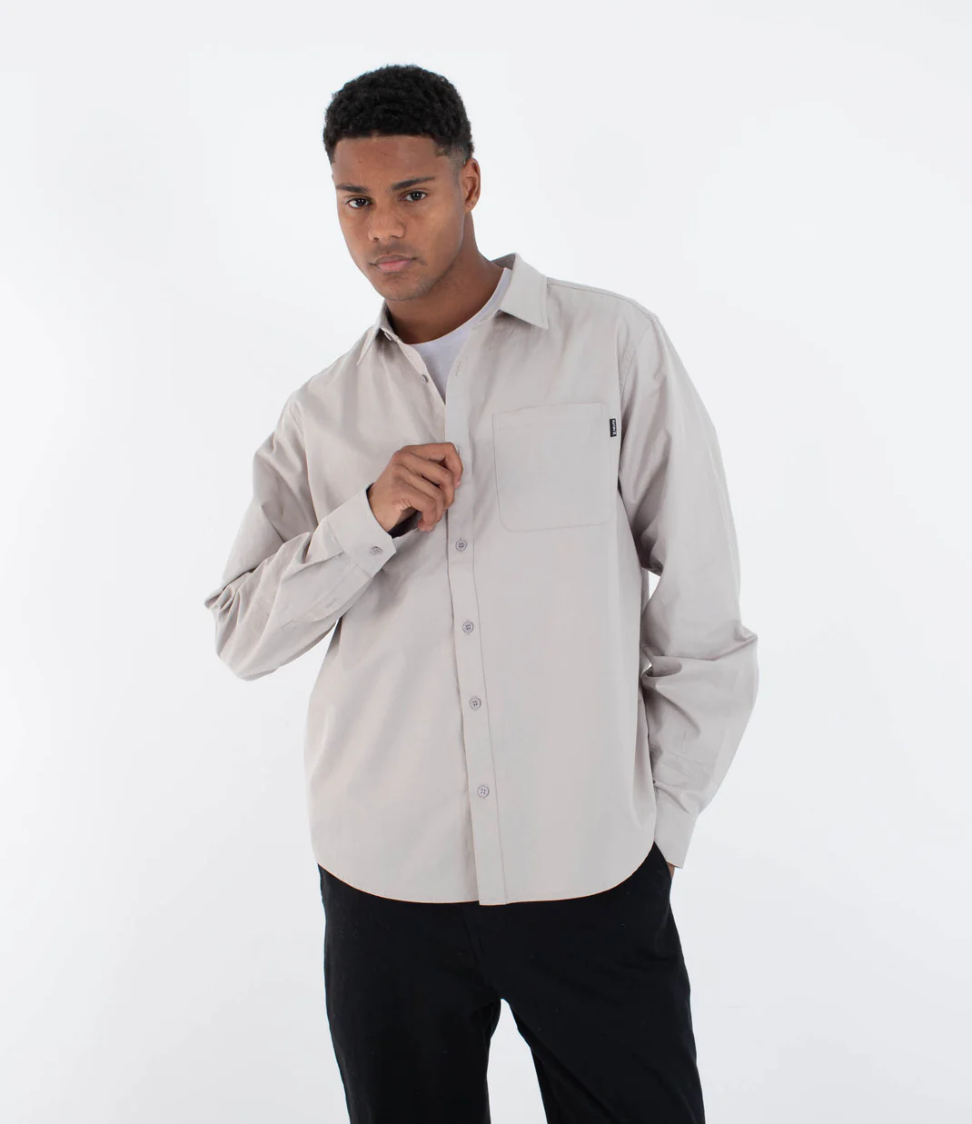 CAMISA HURLEY (M) STAPLE TWILL