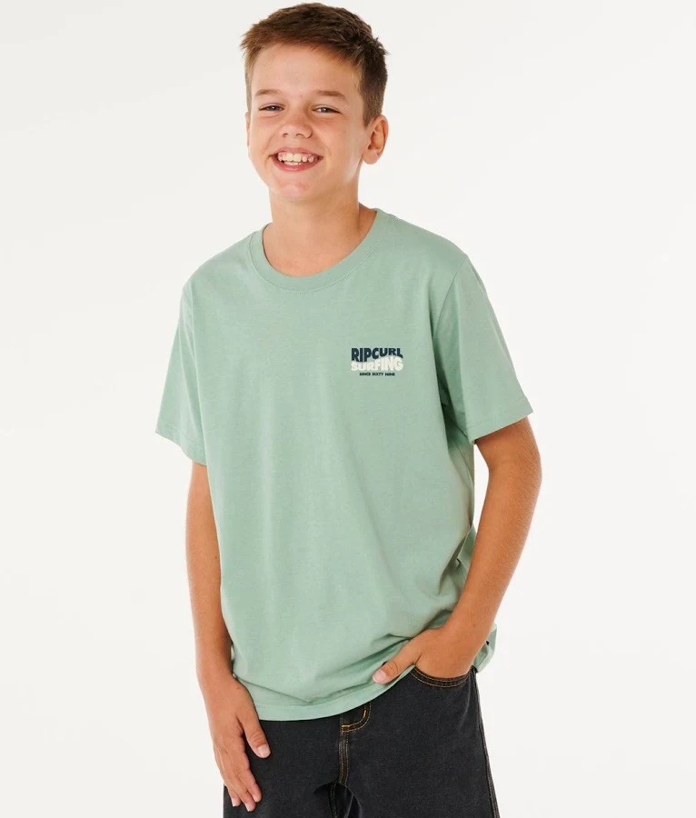 T-SHIRT RIP CURL (B) STREAMLINE LINE UP