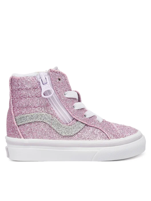 VANS SK8-HI REISSUE SIDE ZIP GLITTER
