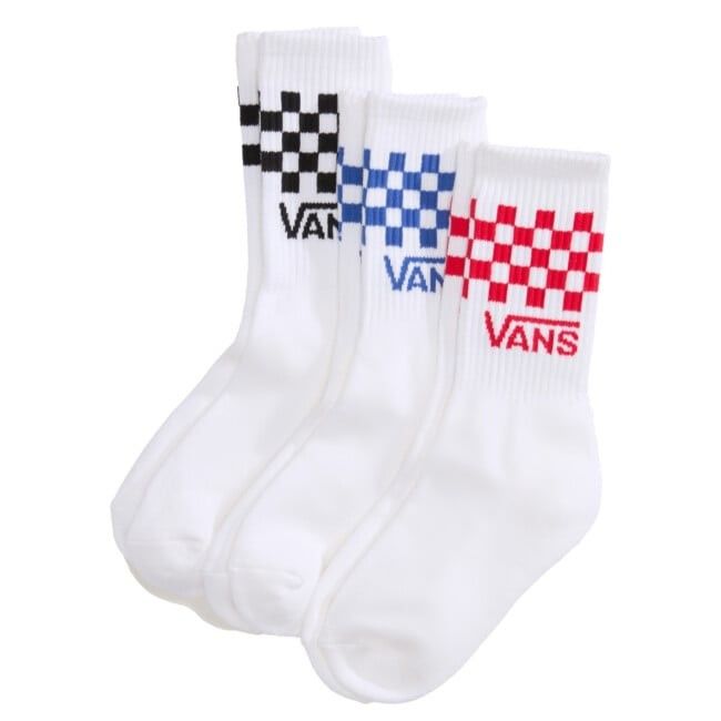 MEIAS VANS CLASSIC CHECK CREW CHECKERBOARD (PACK3) 