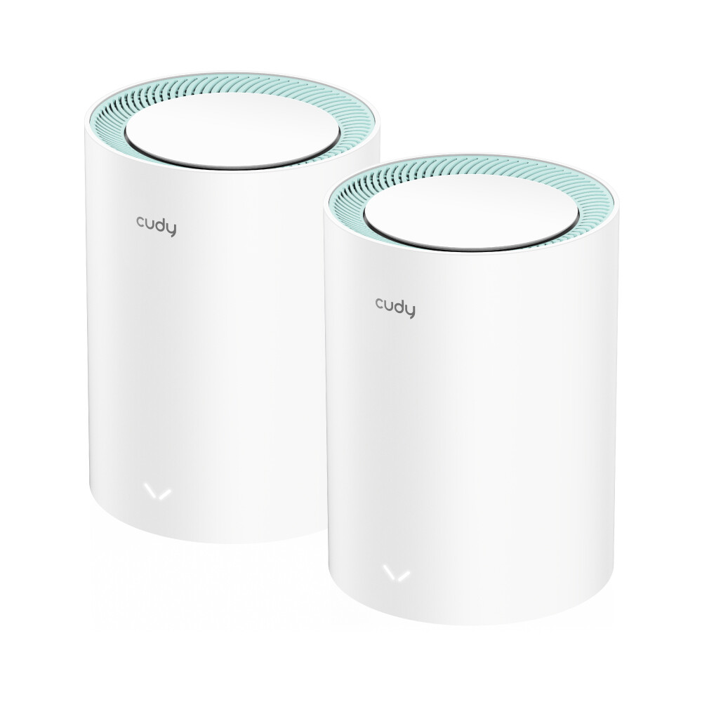 Router Cudy > Sistema de WI-FI Mesh DUAL-BAND (2,4 GHZ / 5 Ghz) WI-FI 5 (802.11AC) Branco 1 Interno - M1300 2-PACK