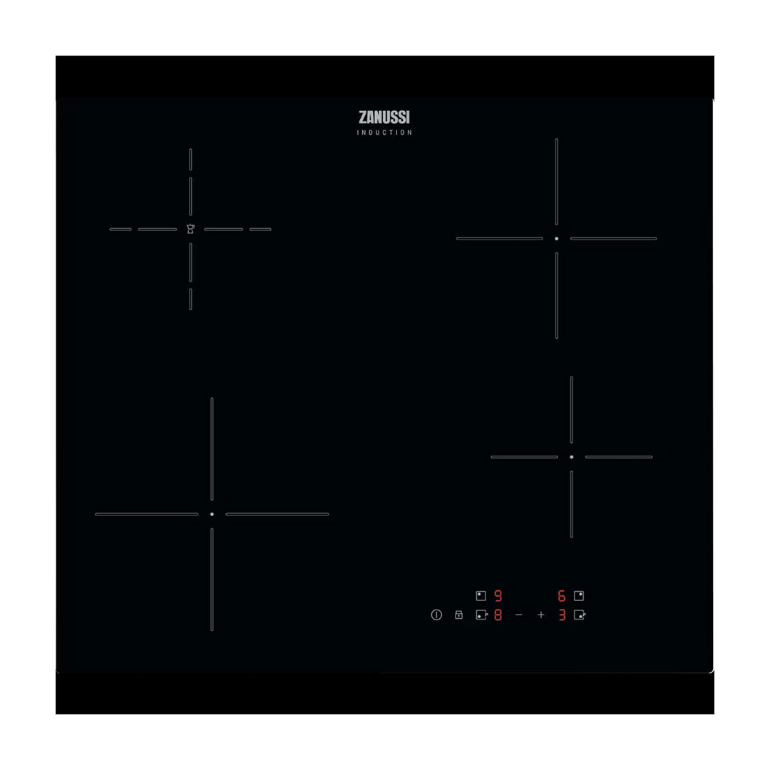 ZANUSSI PLACA INDUÇAO 4 ZONAS 60CM - ZIBN641K