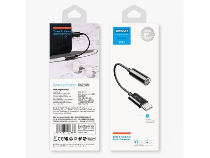 Adaptador Audio Type-C