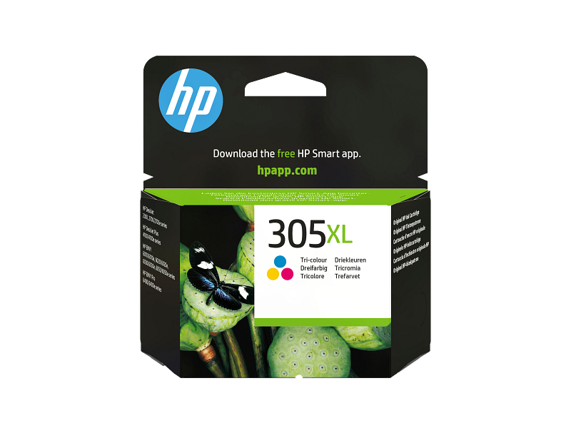 Tinteiro Original HP 305 XL Cores