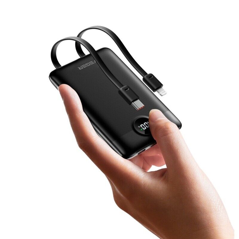 Power bank VEGER com ecrã LCD