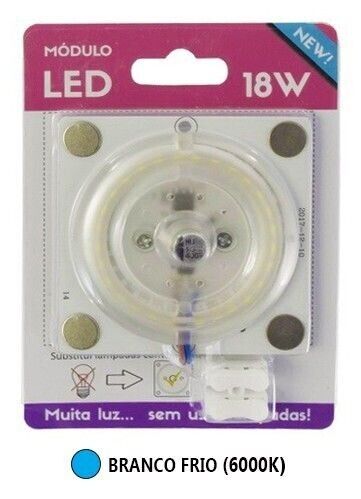 Placa LED Mini 18W 6000K - LUXhome