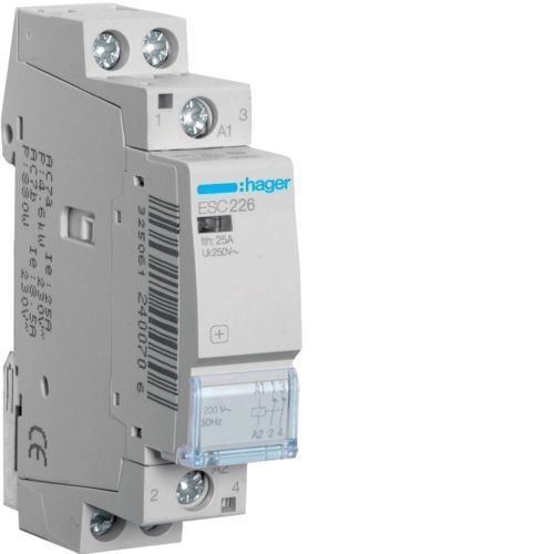 Contactores 25A 2P 230V 2NF Hager