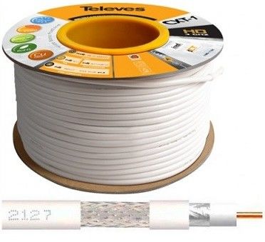 Cabo Coaxial ITED CXT1 Ø6mm Televés (metro)