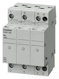 Seccionador/Base Fusíveis Tripolar 3P 22X58 Siemens