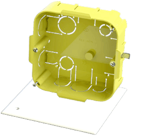 Caixa Derivação C/Tampa Parede Oca JSL
