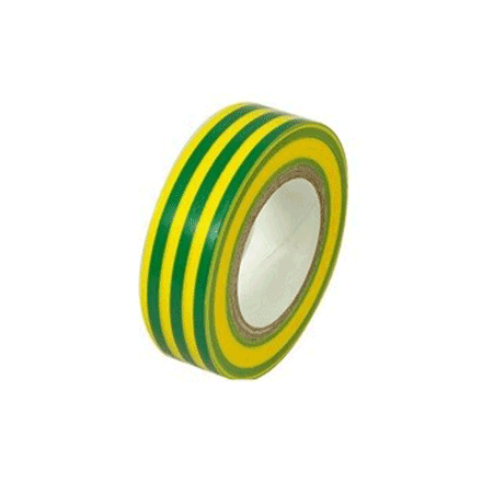 Fita Isoladora Verde/Amarela 19mm 20MT