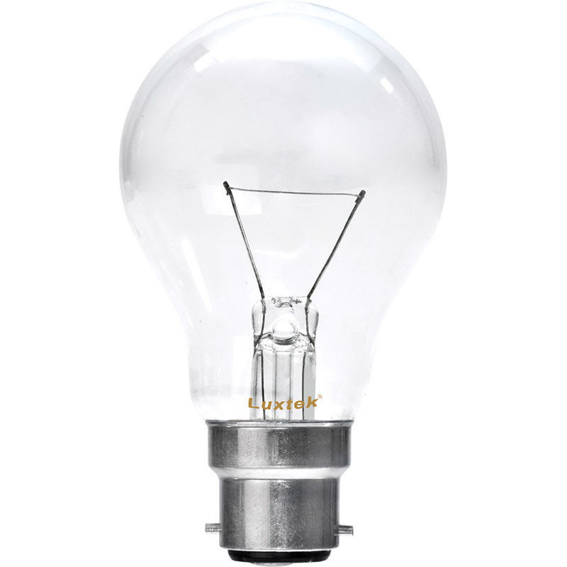 Lâmpada Incandescente 15W B22 Classic Standard - Luxtek