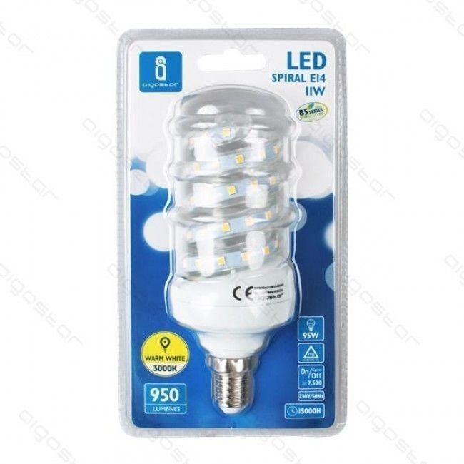 Lâmpada LED Espiral E27 20W 6400K 1800lm B5 Aigostar