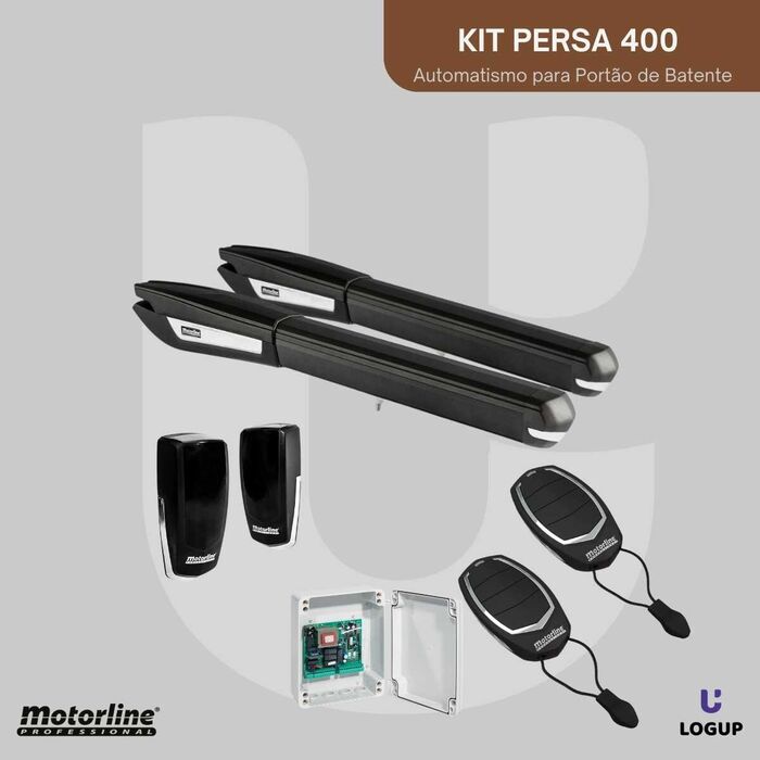 KIT PERSA 400 para Portões de Batente Motorline