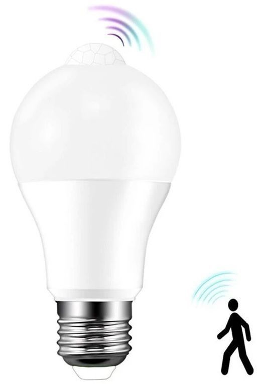 Lâmpada LED 10W E27 4000K C/Sensor Movimento - Well