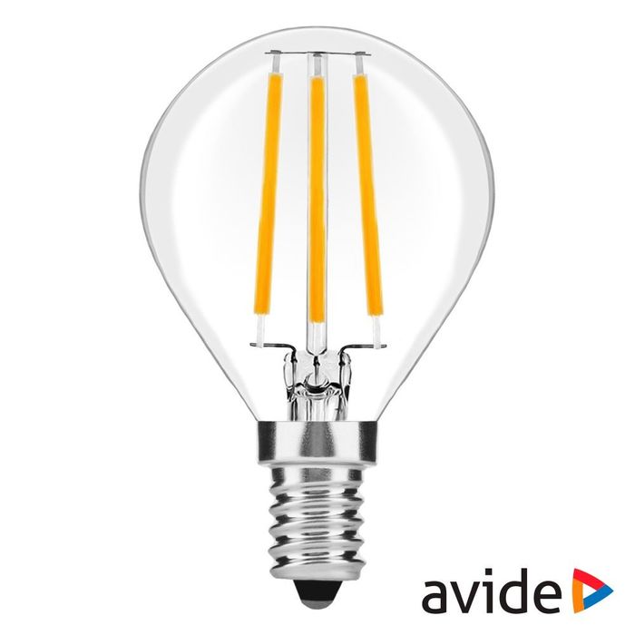 Lâmpada LED E14 Filamento 7W 4000K 810lm Avide