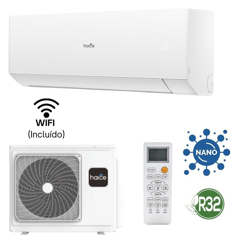 Ar Condicionado Haice MAX 9000Btu R32 Monosplit