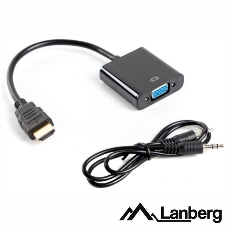 Cabo Adaptador HDMI Macho/VGA Fêmea LANBERG