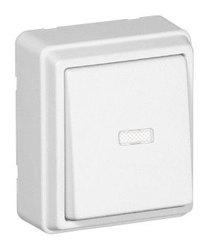 Comutador de Escada Luminoso 37072CBR Branco Efapel