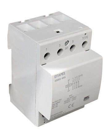 Contactor Tetrapolar 4NA 63A 55063 4NA Efapel