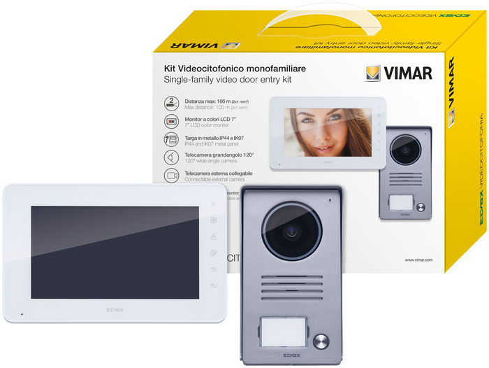 Kit Videoporteiro Unifamiliar LCD 7″ K40930 Vimar Elvox