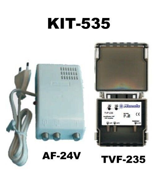 Kit Amplificador TVF-535/5G + Alimentador AF-24V Manata